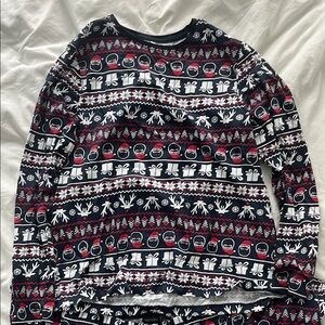 Christmas Print Pajama Set